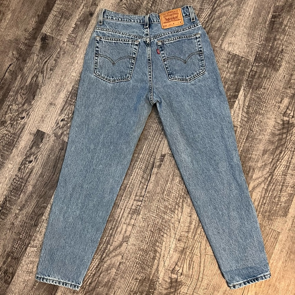 Vintage Levi’s 512 Jeans 10 Petite Slim Fit Tapered Leg